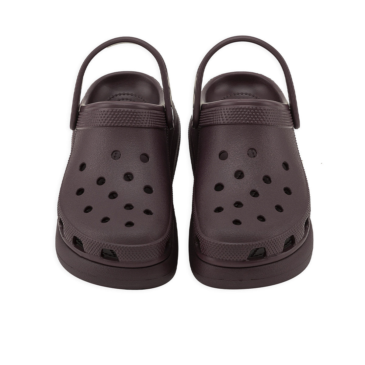 Zuecos Crocs Crush Clog Mujer Bordo