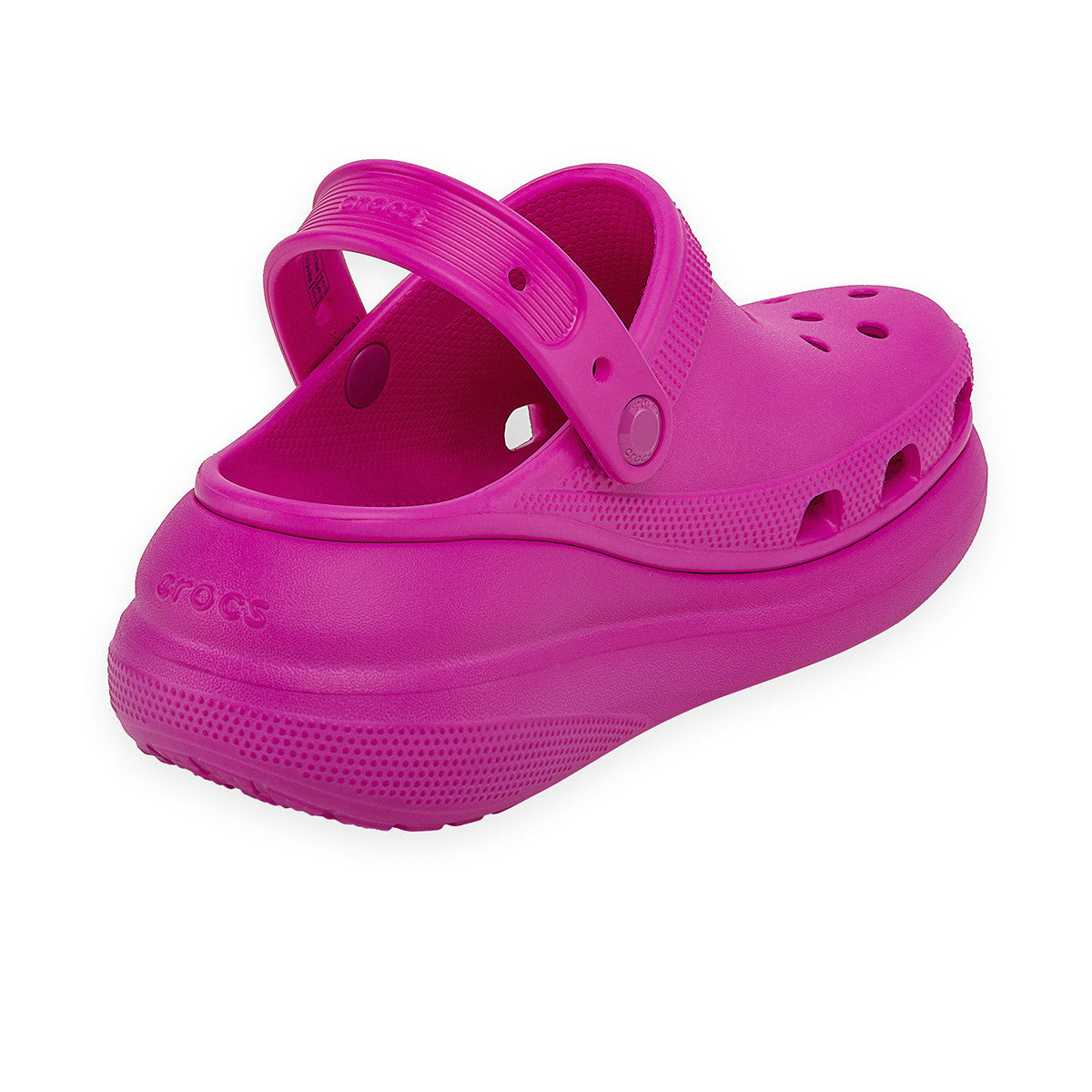 Zuecos Crocs Crush Clog Mujer Fucsia