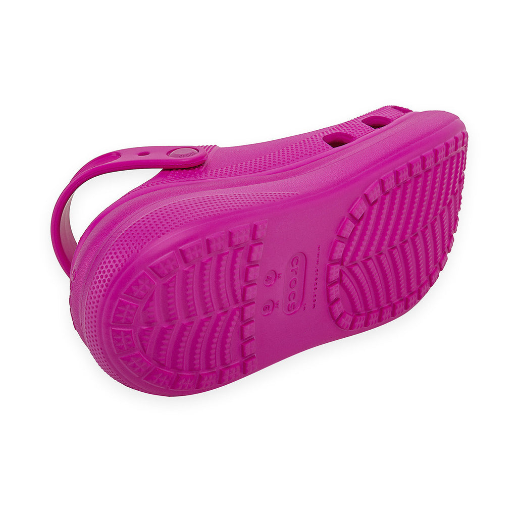 Zuecos Crocs Crush Clog Mujer Fucsia
