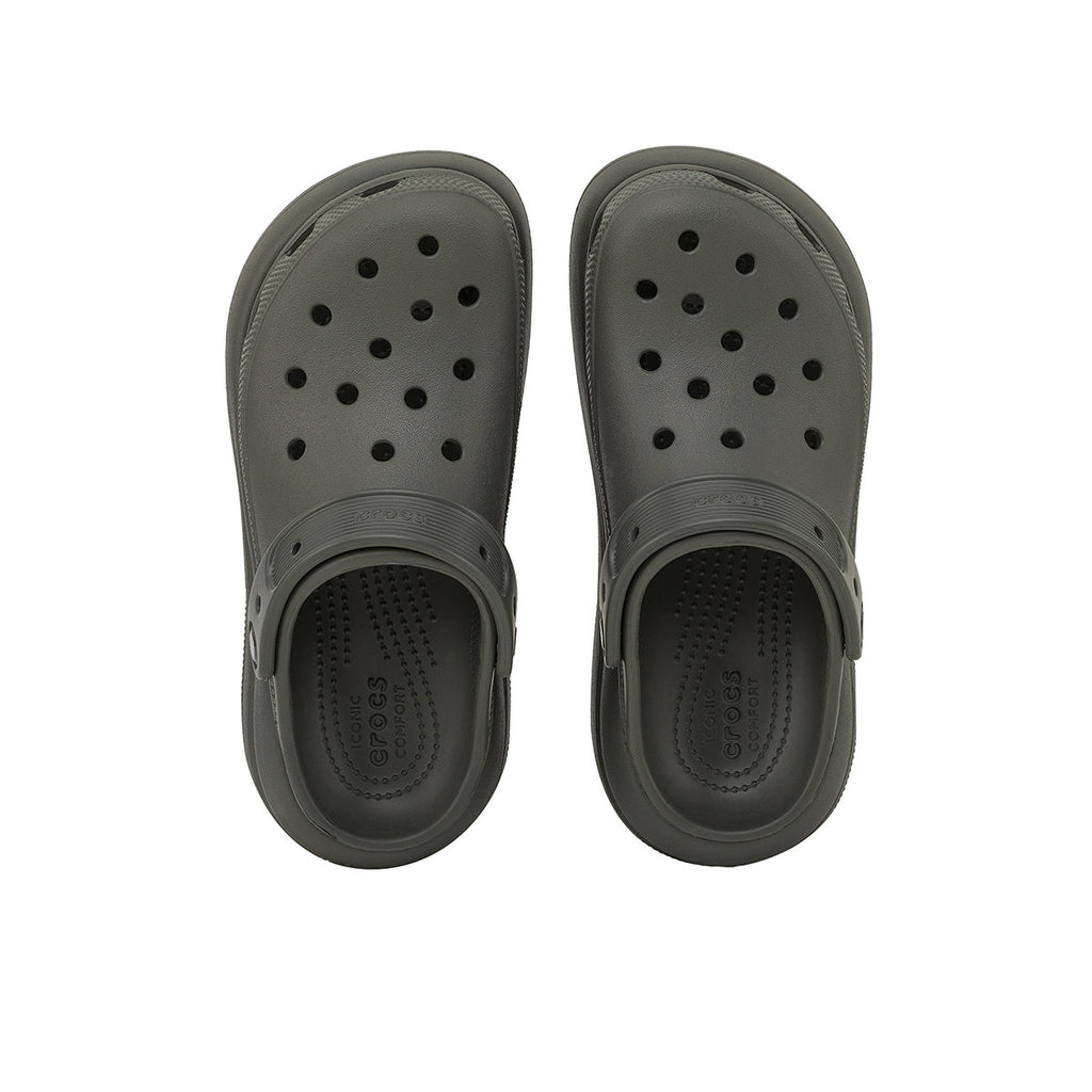 Zuecos Crocs Crush Clog Mujer Verde