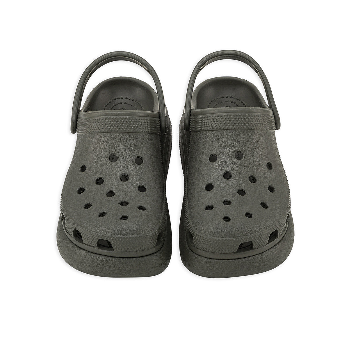 Zuecos Crocs Crush Clog Mujer Verde