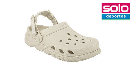 Zuecos Crocs Duet Max II Clog Crudo