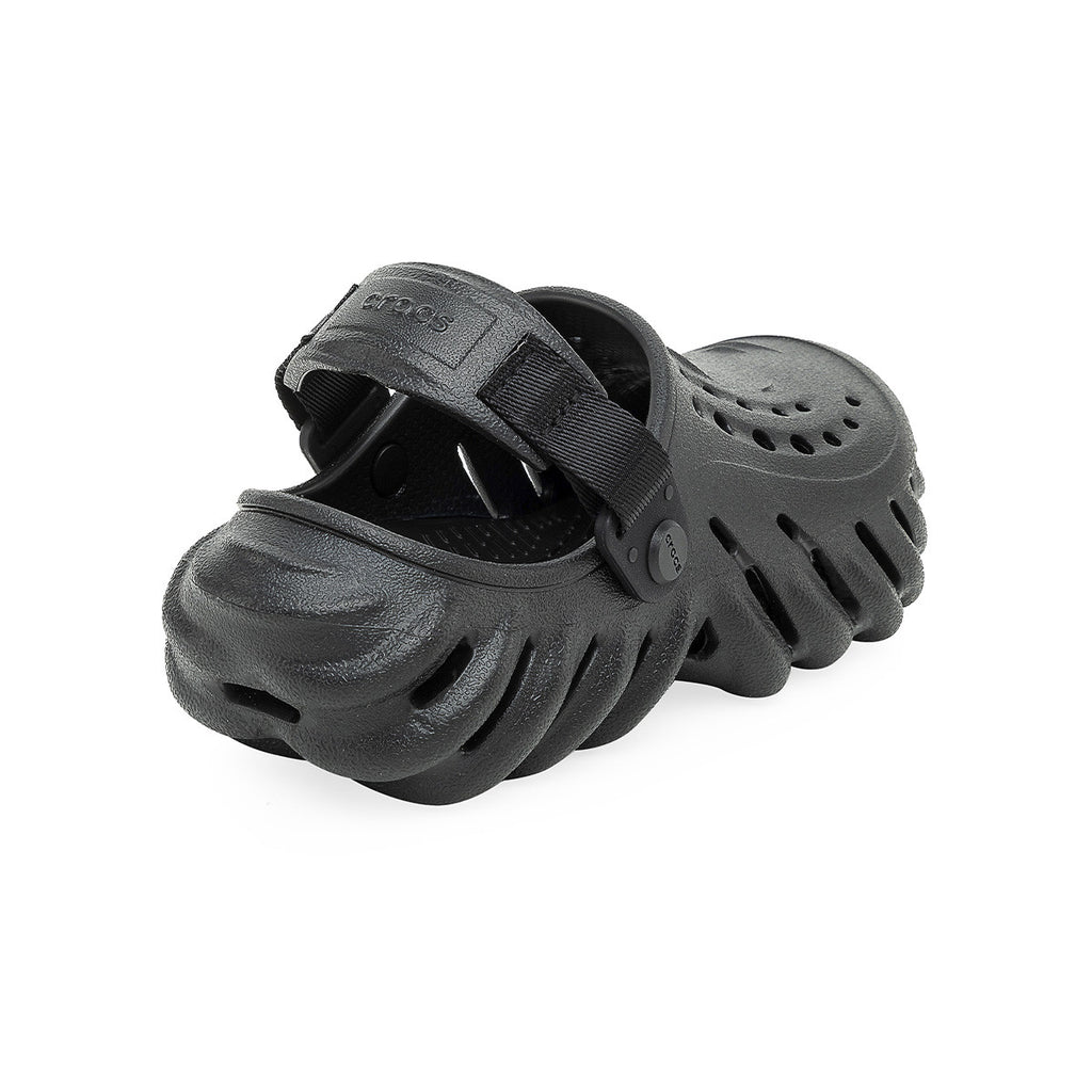 Zuecos Crocs Echo Clog Niño Niña Negro